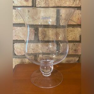 New‎ NWT Badash Handmade Crystal Large 10” Hurricane Vase Poland